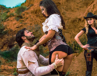 Susy Gala Nick Moreno in Rawhide Sequence 3 -