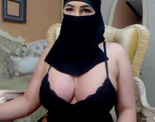 Enormous breasted Muslim Taunt